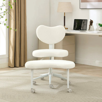 Chaise de méditation ivoire Plus, chaise à pieds croisés, avec roulettes, chaise supplémentaire, chaise de bureau Criss Cross, avec support lombaire et tabouret réglable, conception flexible pour les personnes qui restent assis