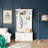 White 4-in-1 Hall Tree with Storage Shoe Bench, Coat Racks & Display Shelves for Entryway-343612292
