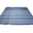 Benancia Blue Flatweave Wool Denim Contemporary Plaid Hand-Knotted Area Rug-152946593