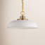Eddy 1-Light Dimmable Steel Dome Pendant-662161167-662161166