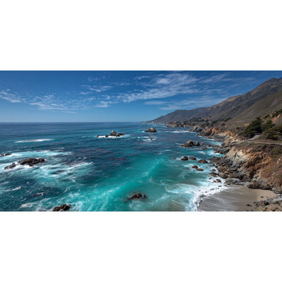 Big Sur Vista Canvas Wall Art - 20x40