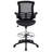 Drafting Chair Polyester/Polyester blend 50.75" H x 24.5" W x 25.5" D-1160177525