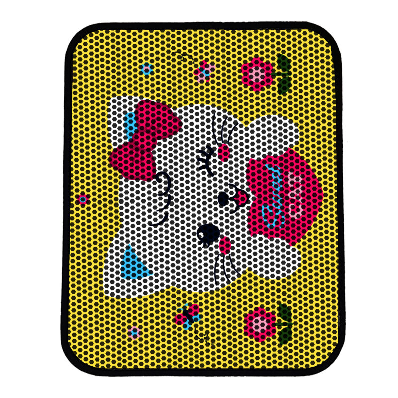 Tapis pour litière de qualité supérieure, 18 po x 24 po | 50% PVC / 50% polyester, lavable à la machine et passer l'aspirateur | Conception durable et facile à nettoyer pour les propriétaires d'animaux de compagnie | Protégez vos planchers des dégâts de la litière