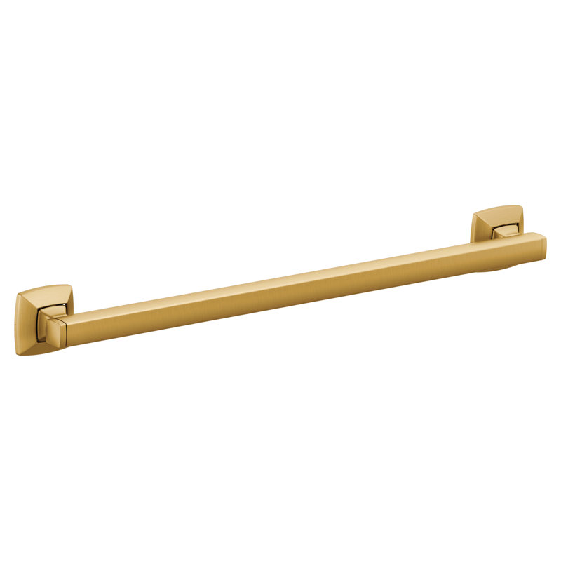 Barre d'appui de salle de bain Moen Voss, Bronze huilé, H 3,12 po x l 21,12 po x P 2,62 po