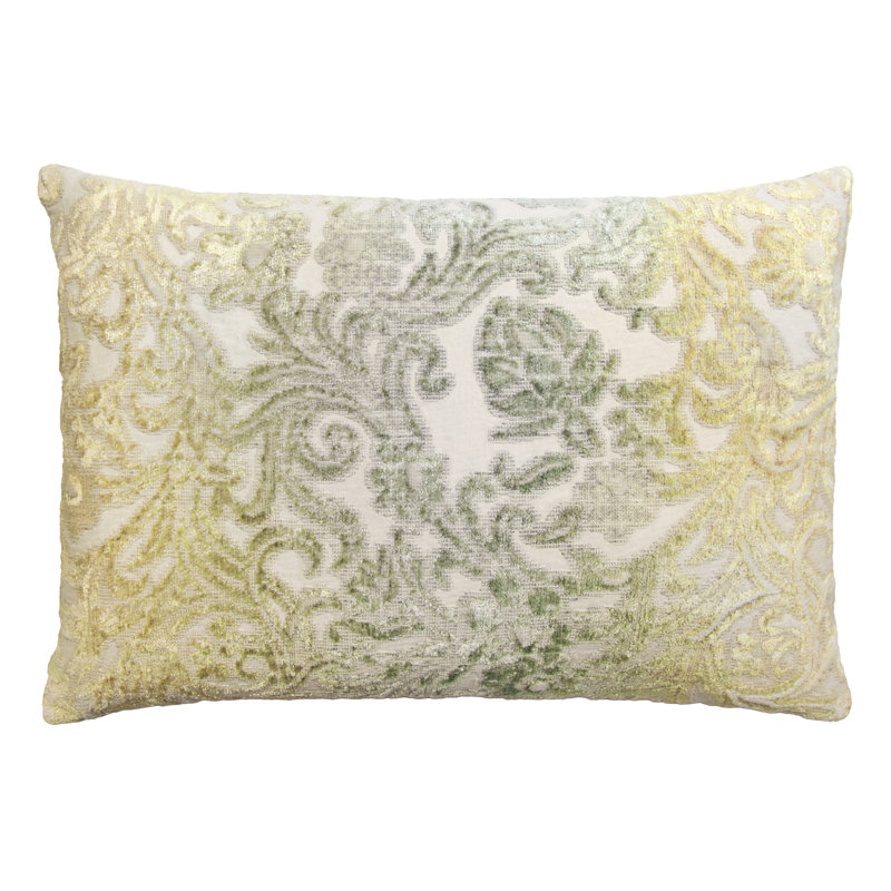 Prospect Park Lumbar Pillow Cover & Insert, Maize Floral