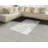 Marble Print High Density Long Fiber Poly Threads Decorative Area Rug Carpet-42029267