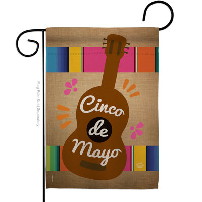 Drapeau décoratif de maison en mélange de polyester