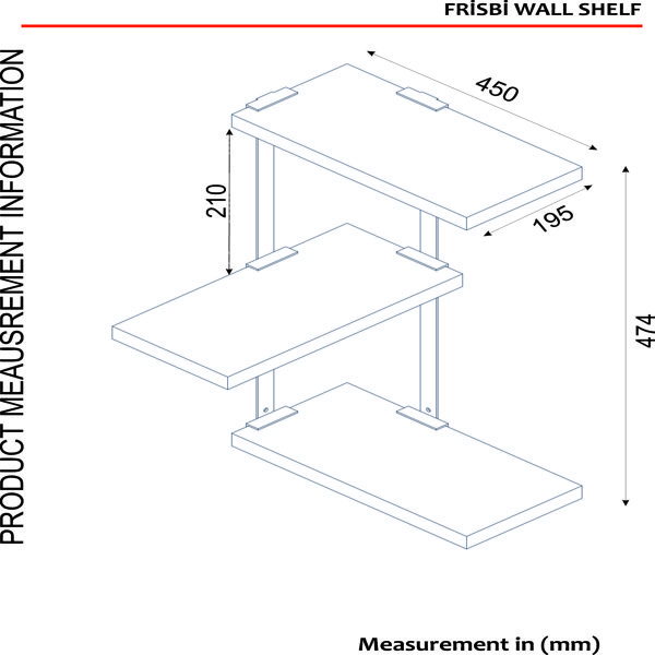 Lenape 170301 Corner Shelf Ceramic White Small 3.5 in. x 3.5 in