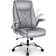 Narain Leather Executive Chair with Flip-Up Arms