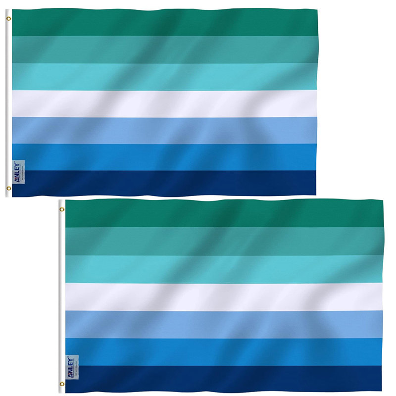 Drapeau de la fierté vincienne MLX 3 x 5 pi Fly Breeze