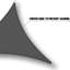 Voile d'ombrage triangulaire imperméable de 3,65 m-111285787-111285791