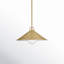 Luminaire suspendu conique à 1 lumière Zoë-1140681383