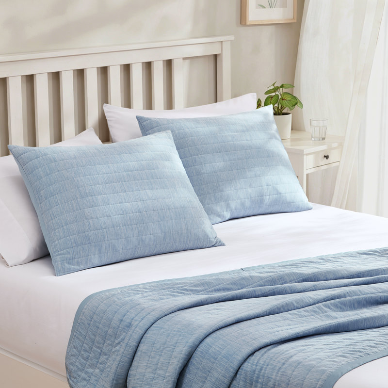 Ensemble de 2 taies décoratives Swift Home, Blue, King