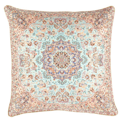 Oriental Square Pillow Cover & Insert
