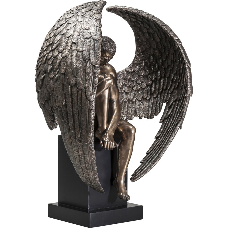 Naked, Sad Angel Figurine