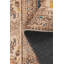 Tapis décoratif jaune en polyester oriental brun doux tissé à la machine-321373589