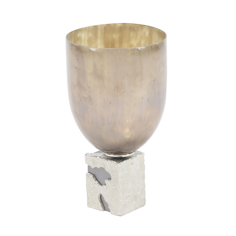 17'' H Glass Tabletop Hurricane