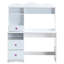 2 bureaux en blanc pour l'espace de bureau