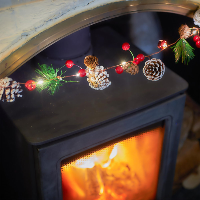 10cm Lighted Garland with Lights
