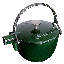 Staub Cast Iron 1-Quart Round Tea Kettle-9762699
