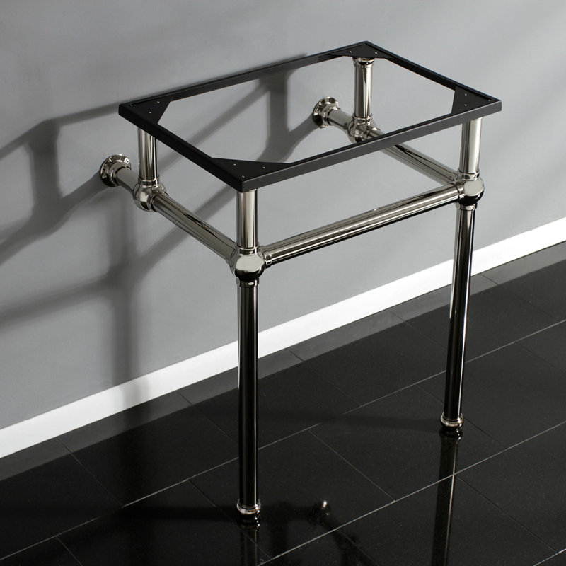 Kingston Brass Templeton Brass Console Sink Legs, Polished Nickel