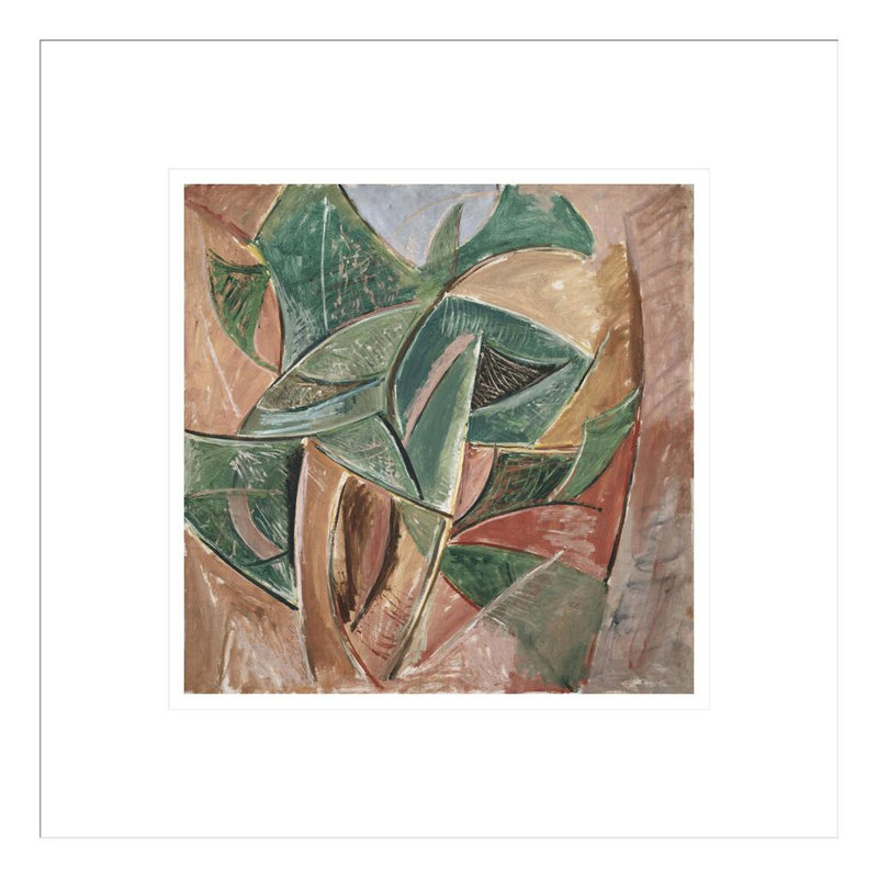 «L'arbre» par Pablo Picasso, impression giclée sur cadre, H 13,75 po x l 13,75 po