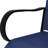 2Pcs Outdoor Bar Chairs With , 360 Swivel, High Mesh, Steel Frame For Patio, Balcony, Poolside, Backyard, Navy Blue Swivel Height Mesh Fabric Seating, Navy-Blue