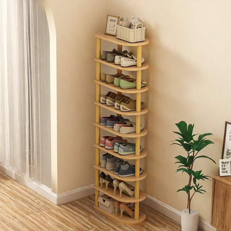 18 Pair Stackable Shoe Storage Cabinet