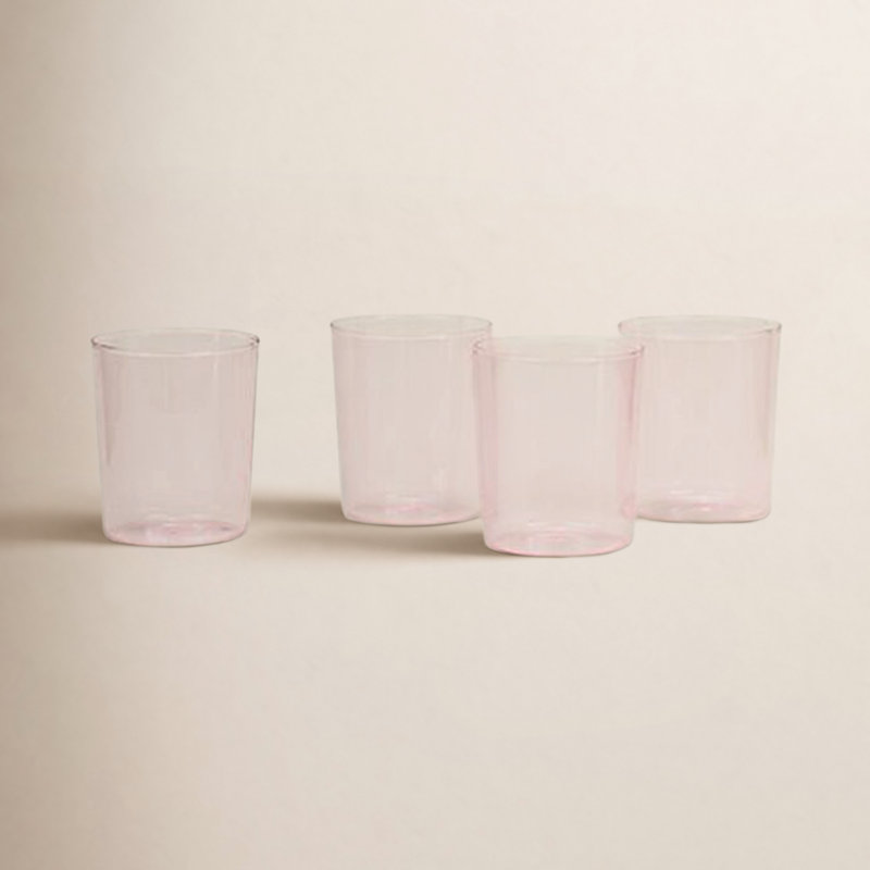 Essential Glassware, 12 oz., Blush