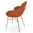 Gazel Cross Arm Chair-42996514-42996513