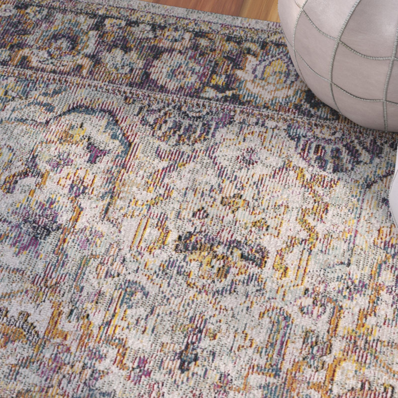 Sanor Performance Oriental Rug, Rectangle 9' x 12'