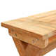 Medlock 15.75'' Wood Outdoor Bench