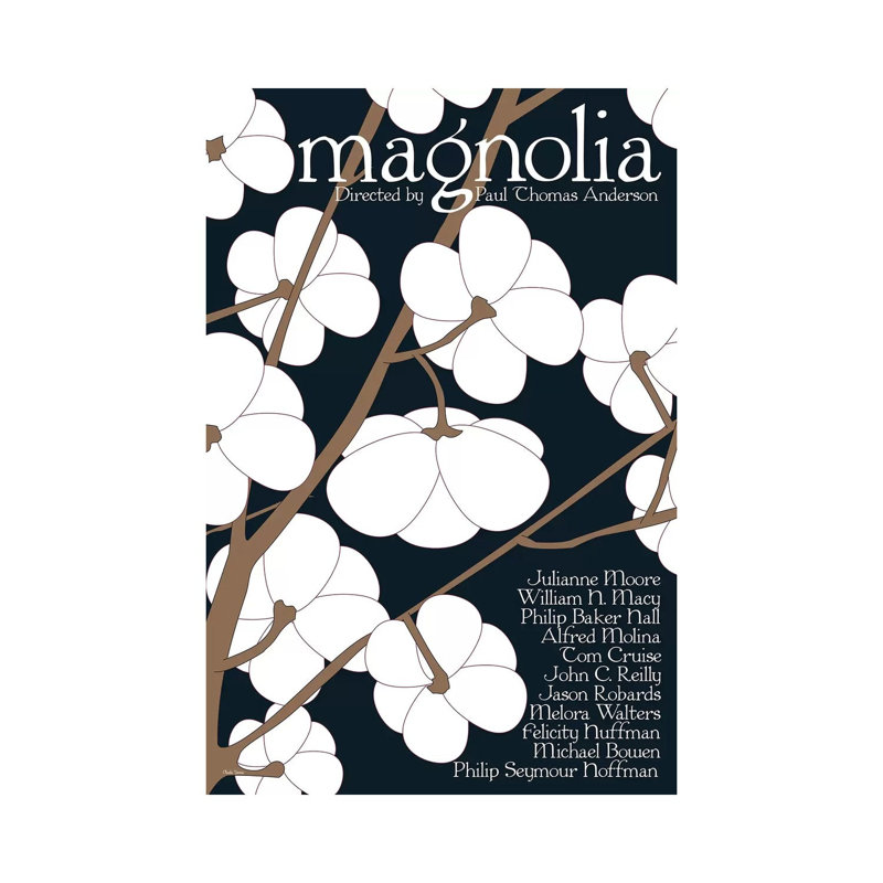 Magnolia par Claudia Varosio - Publicité sur toile tendue, H 12 po x l 8 po x P 0,75 po