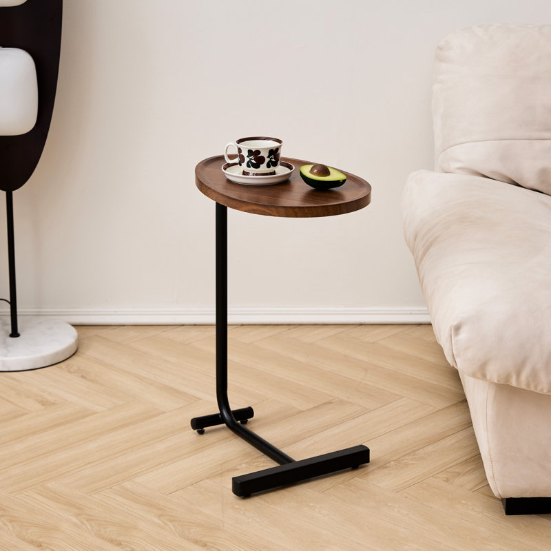 Tables de salon brunes -, table de bout, tables de chevet polyvalentes, bout attrayant