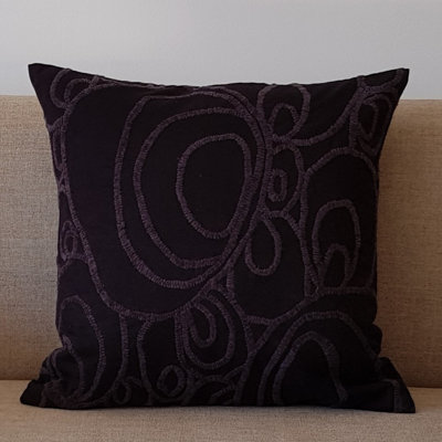 Broady Abstract Square Throw Cushion