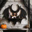Conception de chauve-souris gothique Halloween