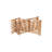 15.7'' W Teak Shower Bench
