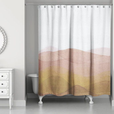 Rideau de douche simple Perine