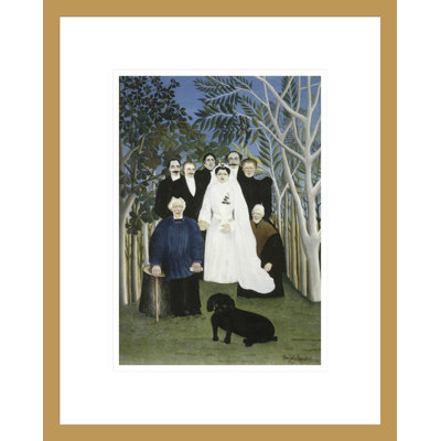 La fête de mariage par Henri Rousseau - Impression numérique sur toile