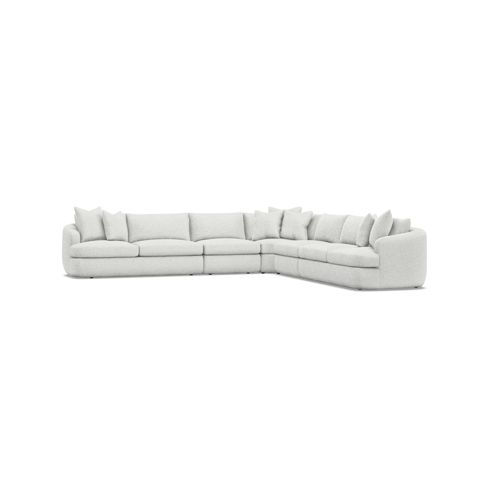 Jules Upholstered L-Sectional, 1000-002