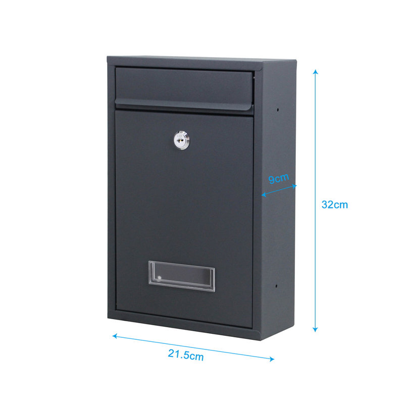 Metal Wall Mounted Letter Box