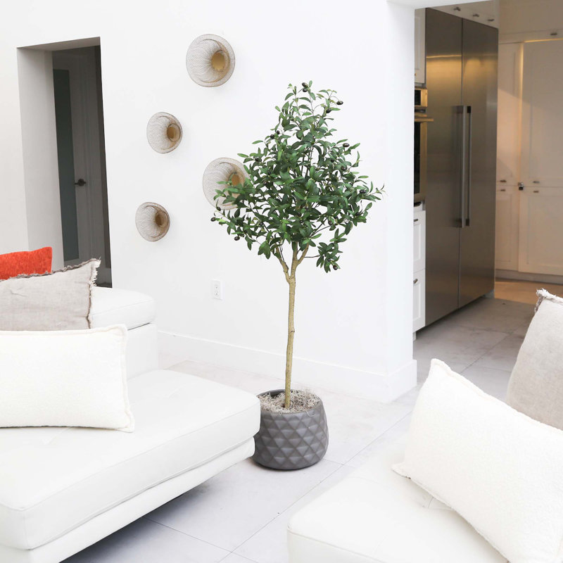 48'' Faux Tree in Pot Liner