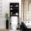 Armoire au-dessus de la toilette pour salle de bain - Améliore le rangement et l'apparence
