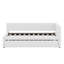 Lit de jour simple rembourré avec couchette-107233595