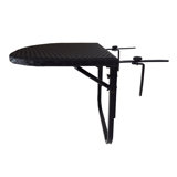 Cropsey Wicker/Rattan Outdoor Folding Balcony Table