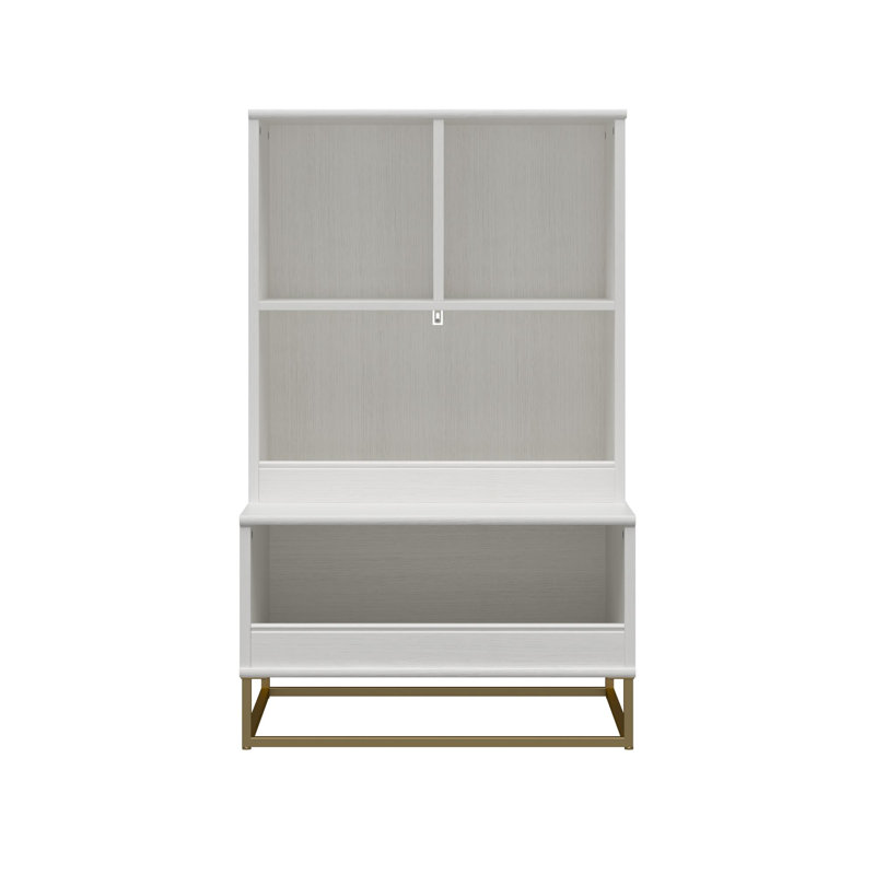 Charlie White Multi-Use Toy Storage Organizer and Bookcase