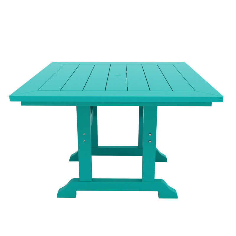 Table de salle à manger Laguna, Turquoise