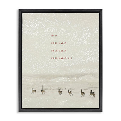 «Dash Away Winter Poem» par Rhonda Addison