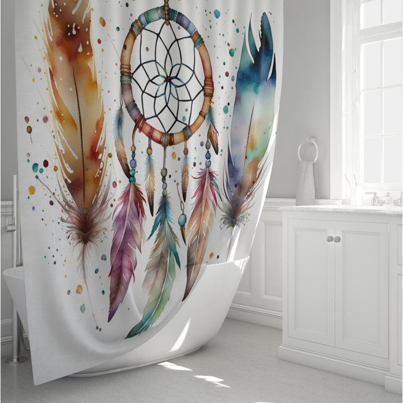Rideau de douche SH00809, L 70 po x H 93 po