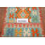 Tapis de couloir réversible en laine coloré 3 x 3